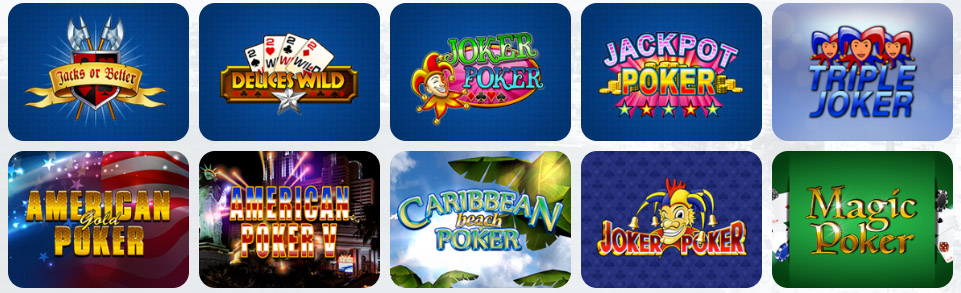 Video Poker PLAYIO CASINO